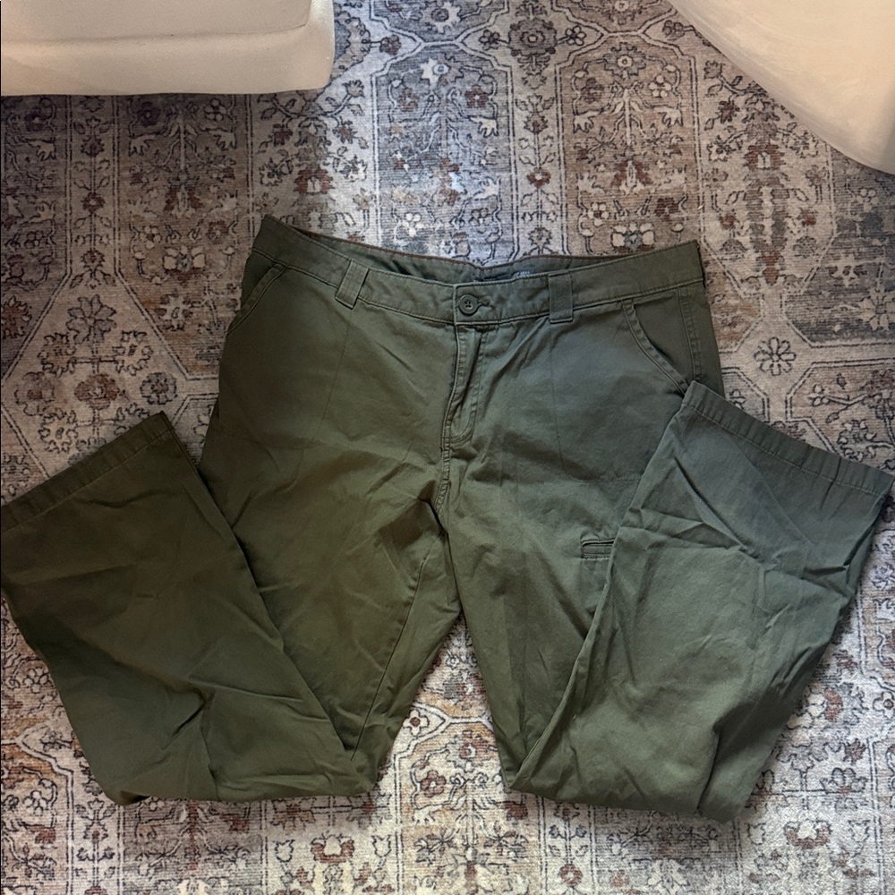 Dickies Olive Green Straight Leg Pants